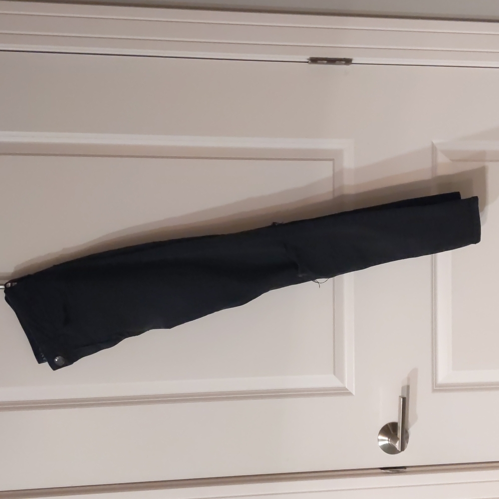 Super stretch black skinny jeans
